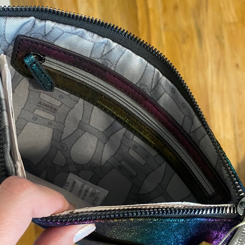 Aimee Kestenberg Iridescent Clutch with Wristlet - Picture 7 of 11